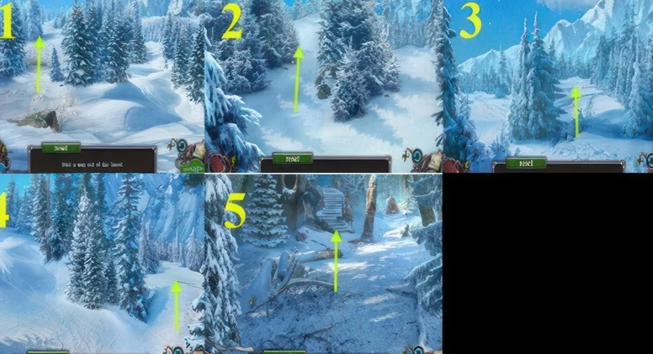Legendary Tales 3, chapter 2: Short sequence puzzle — scene and mechanism