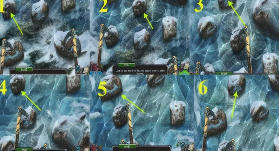 Legendary Tales 3, chapter 2: Ice pick puzzle — scene and mechanism