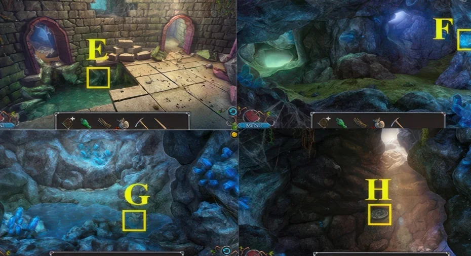 Legendary Tales 3, chapter 4: Apple gate scene — scene and mechanism