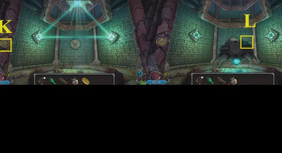 Legendary Tales 3, chapter 4: Apple gate scene — puzzle diagram