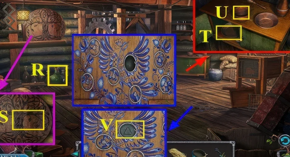 Legendary Tales 3, chapter 4: Detail puzzle for the basket — scene and mechanism