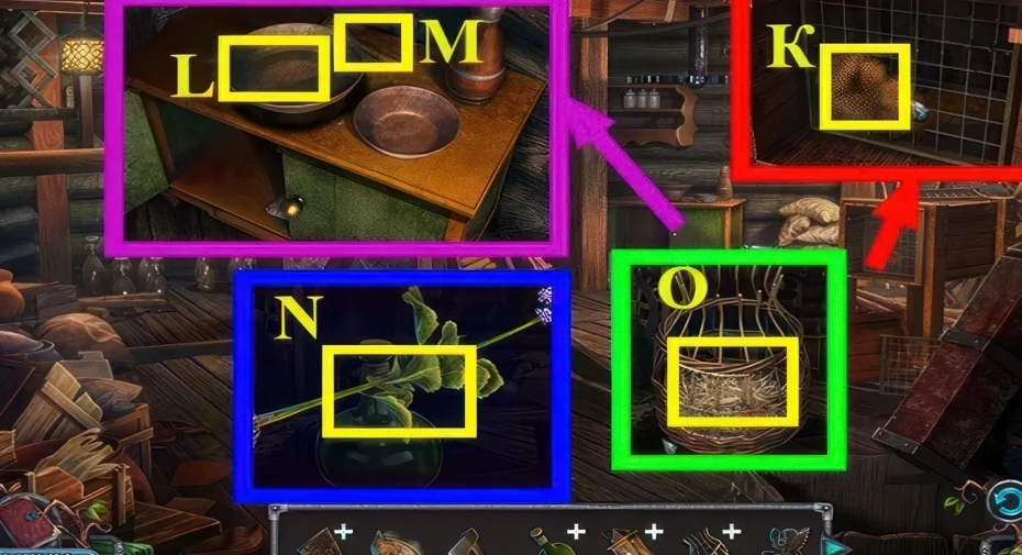 Legendary Tales 3, chapter 4: Honey and wax assembly — scene and mechanism