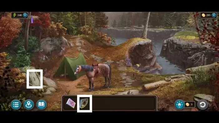 Legendary Tales 4, chapter 2: Knower's Eye Puzzle — scene and mechanism