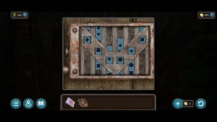 Legendary Tales 4, chapter 2: Cabin Lock Puzzle — puzzle diagram