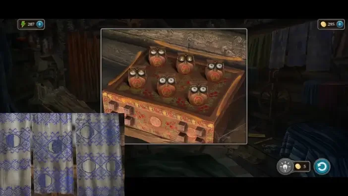 Legendary Tales 4, chapter 2: Owl Puzzle — puzzle diagram