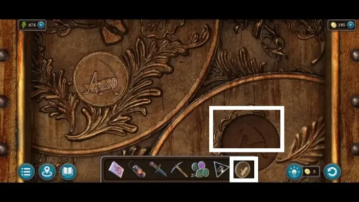 Legendary Tales 4, chapter 2: Chest Insect Puzzle — scene and mechanism