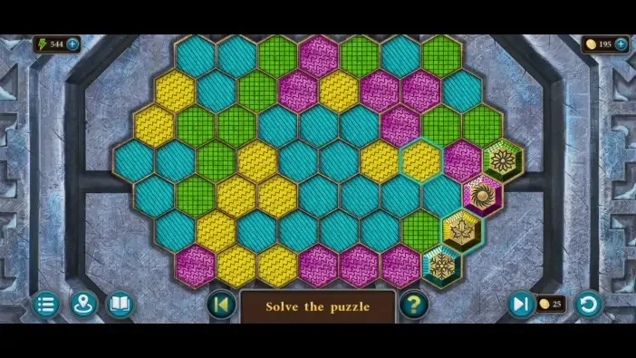 Legendary Tales 4, chapter 2: Cave Gate Puzzle — puzzle diagram