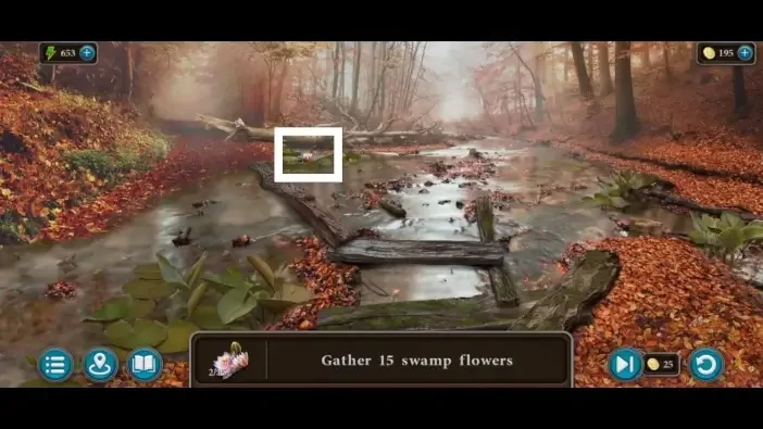 Legendary Tales 4, chapter 2: Fifteen Swamp Flowers — puzzle diagram