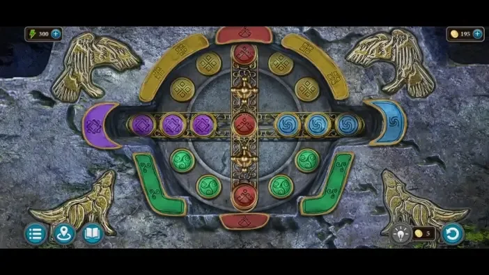 Legendary Tales 4, chapter 2: Hand Cast Puzzle — scene and mechanism