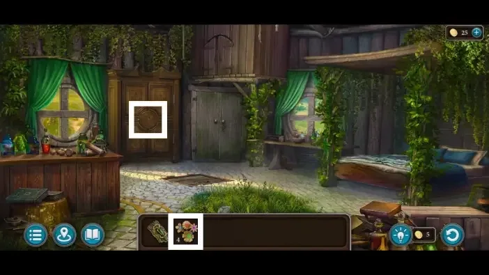 Legendary Tales 5, chapter 2: Carved Flowers Puzzle — scene and mechanism