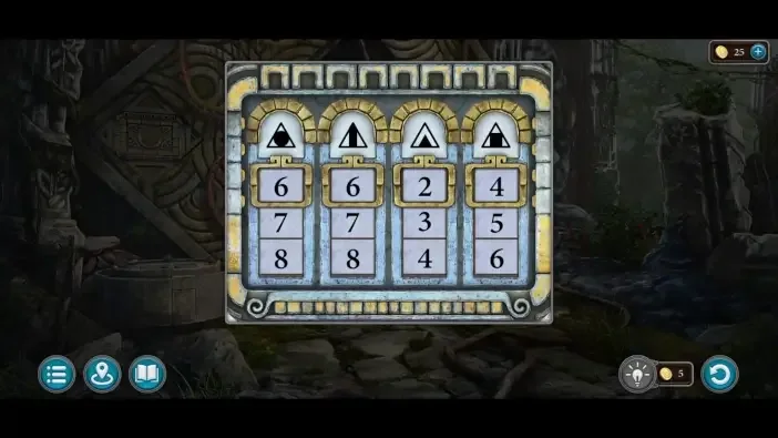 Legendary Tales 5, chapter 2: City Gates Second Shapes Puzzle — puzzle diagram