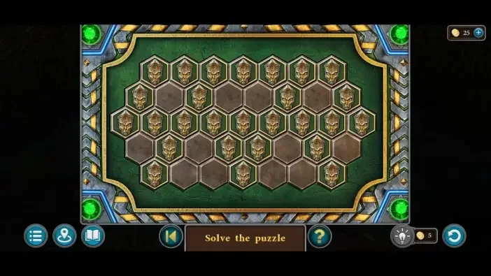 Legendary Tales 5, chapter 2: Kainbekh Left Hand Puzzle — puzzle diagram