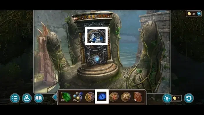 Legendary Tales 5, chapter 2: Kainbekh Right Hand Puzzle — scene and mechanism