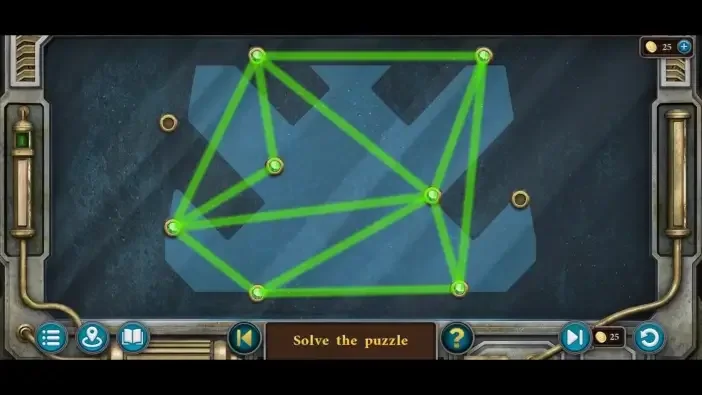 Legendary Tales 5, chapter 2: Southern Square Powered Door Puzzle — puzzle diagram