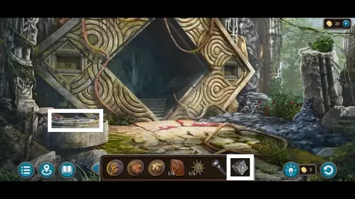 Legendary Tales 5, chapter 2: Neocube Puzzle — scene and mechanism