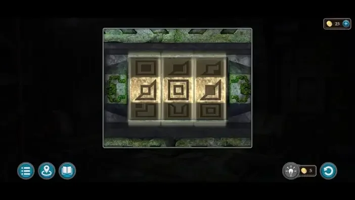 Legendary Tales 5, chapter 2: Workshop Safe Puzzle — puzzle diagram