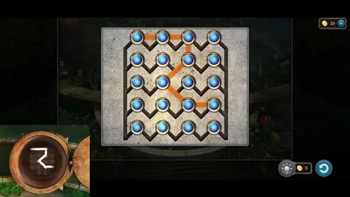 Legendary Tales 5, chapter 2: Kainbekh Fish Puzzle — puzzle diagram