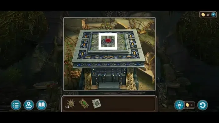 Legendary Tales 5, chapter 2: Kainbekh Table Puzzle — scene and mechanism