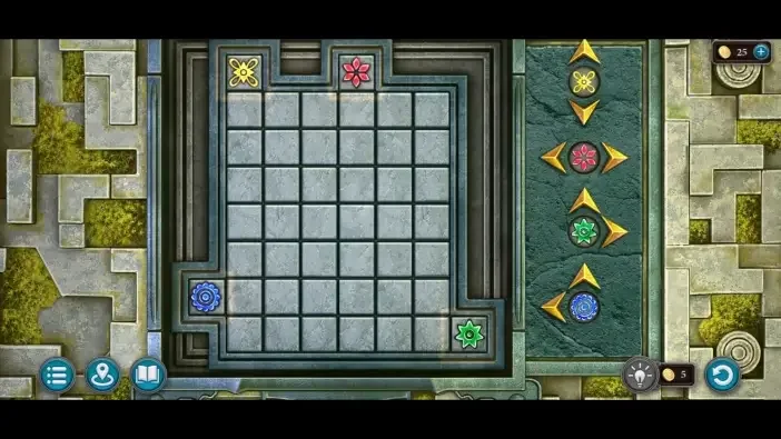 Legendary Tales 5, chapter 2: Kainbekh Table Puzzle — puzzle diagram