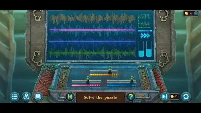 Legendary Tales 5, chapter 2: Reactors Hall Control Panel Puzzle — puzzle diagram