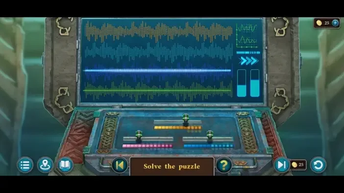 Legendary Tales 5, chapter 2: Reactors Hall Control Panel Puzzle — puzzle diagram
