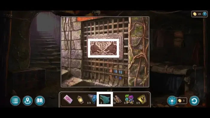 Legendary Tales 5, chapter 3: Armory gate puzzle — scene and mechanism
