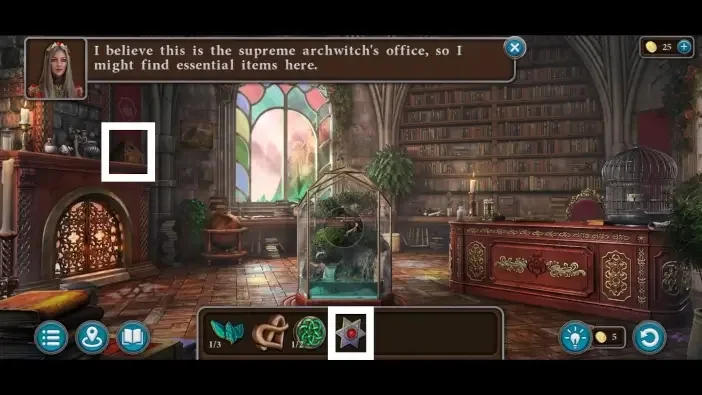 Legendary Tales 5, chapter 3: Supreme office symbol pairs — scene and mechanism