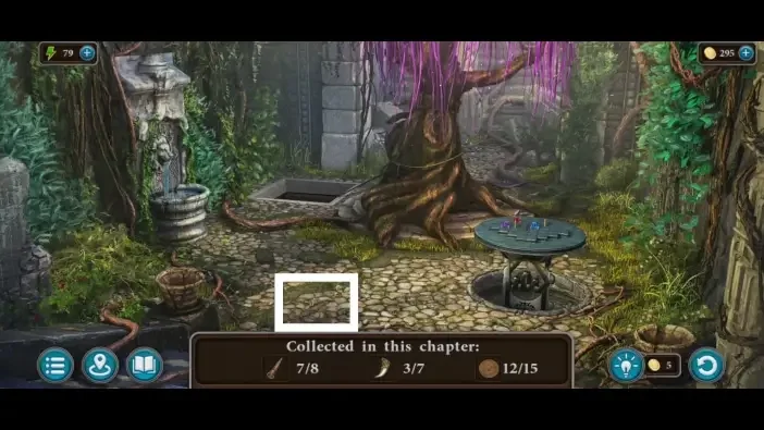 Legendary Tales 4, chapter 1: Fang 4 — Lion fountain, Ground beside the faucet
