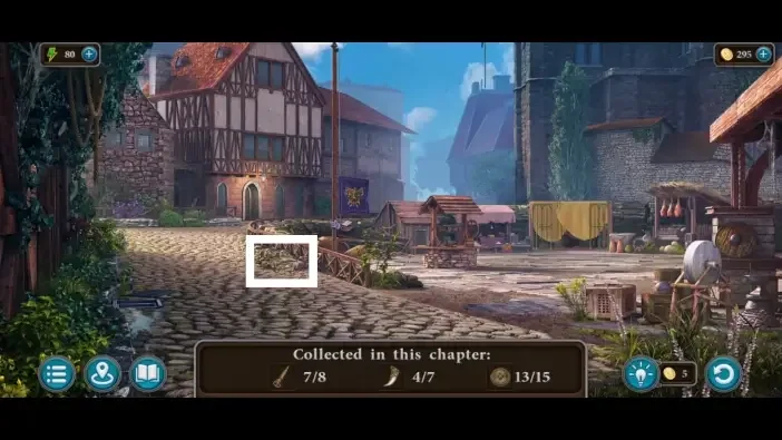 Legendary Tales 4, chapter 1: Fang 5 — City square, Ground beside the flagpole