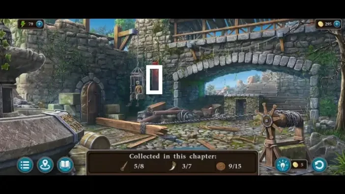 Legendary Tales 4, chapter 1: Morphing Object 10 — Fortress, Rune on the banner