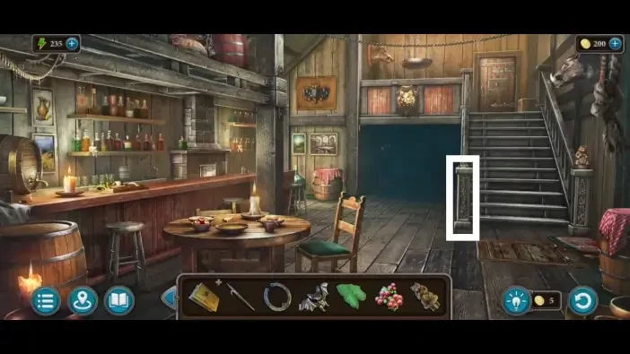 Legendary Tales 4, chapter 1: Morphing Object 2 — Tavern, Balustrade post