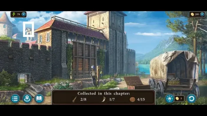 Legendary Tales 4, chapter 1: Morphing Object 5 — City gate, Roof window