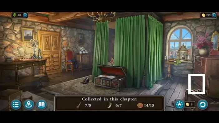 Legendary Tales 4, chapter 1: Pipe 8 — Witch’s room, Floor on the right