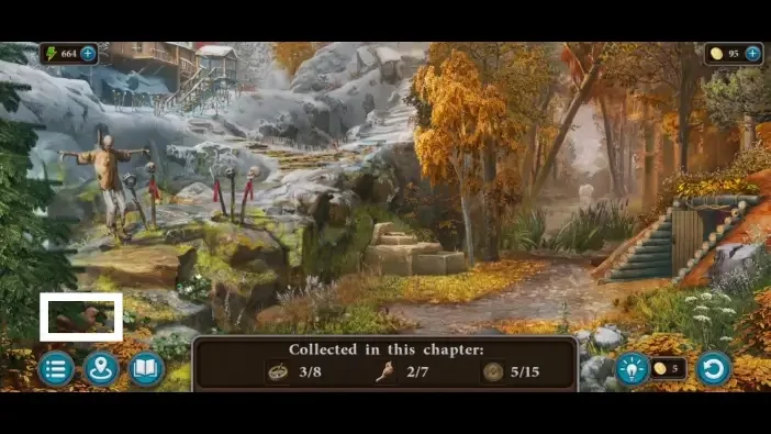Legendary Tales 4, chapter 2: Bird 3 — Outside the birder’s house, Left-hand tree