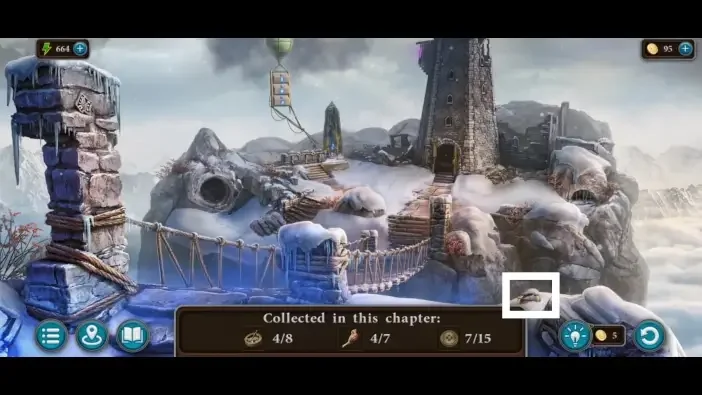 Legendary Tales 4, chapter 2: Compass 5 — Oracle’s Tower bridge, Rock