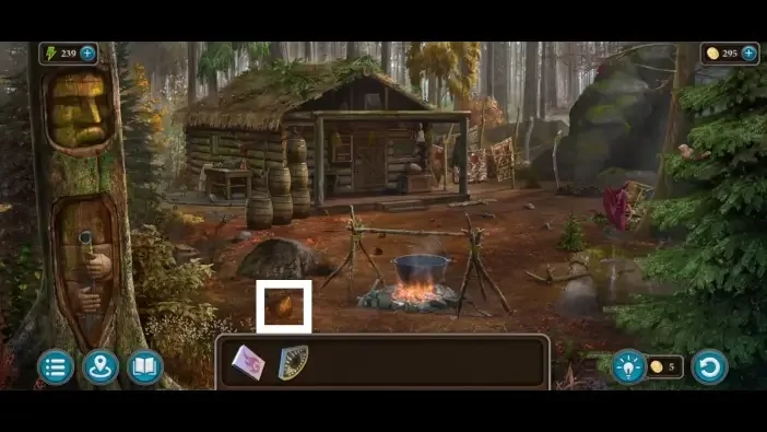 Legendary Tales 4, chapter 2: Morphing Object 16 — Outside the cabin, Ground