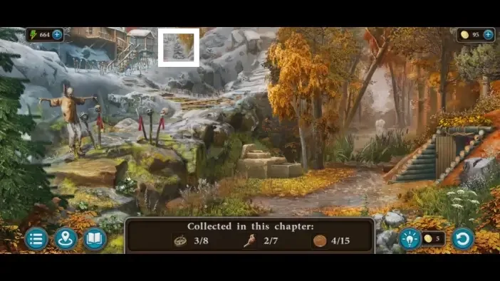 Legendary Tales 4, chapter 2: Morphing Object 20 — Birder’s house exterior, Nearby tree or stone