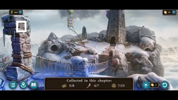 Legendary Tales 4, chapter 2: Morphing Object 23 — Oracle’s Tower bridge, Token on the left pillar