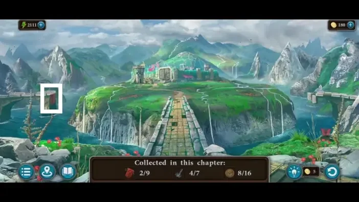 Legendary Tales 4, chapter 3: Flag 3 — Bridge to town, Left bridge