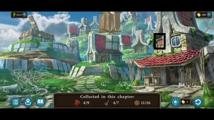 Legendary Tales 4, chapter 3: Flag 5 — Town, Workshop exterior