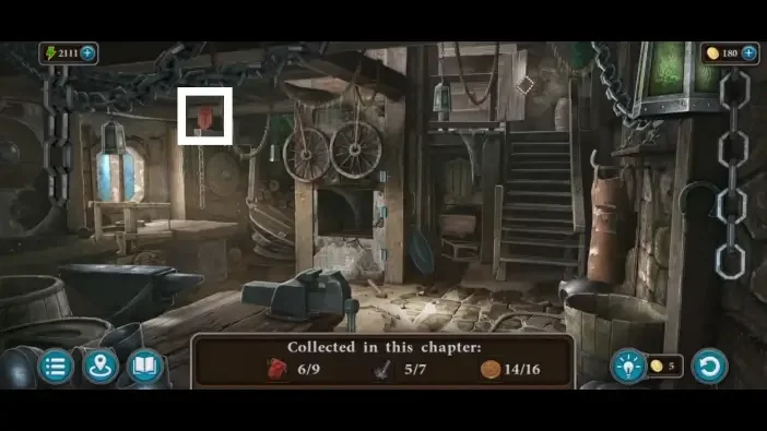 Legendary Tales 4, chapter 3: Flag 7 — Workshop, Wooden beam
