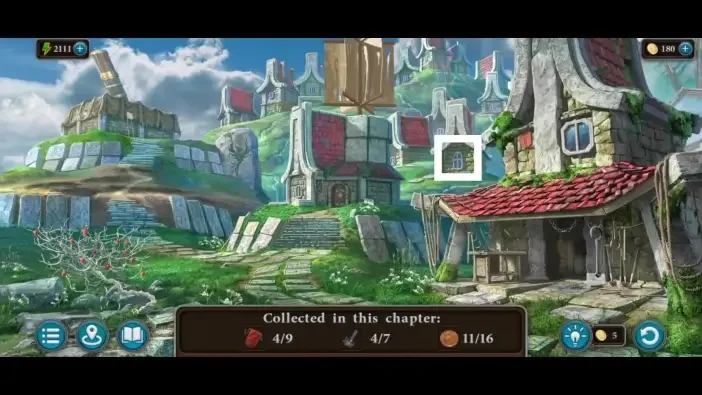 Legendary Tales 4, chapter 3: Morphing Object 42 — Town, Distant window between mill and workshop