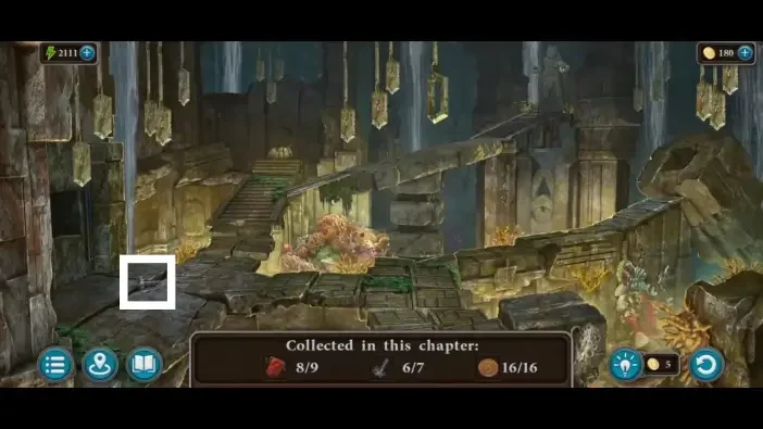 Legendary Tales 4, chapter 3: Screw 7 — Temple statue area, Ground
