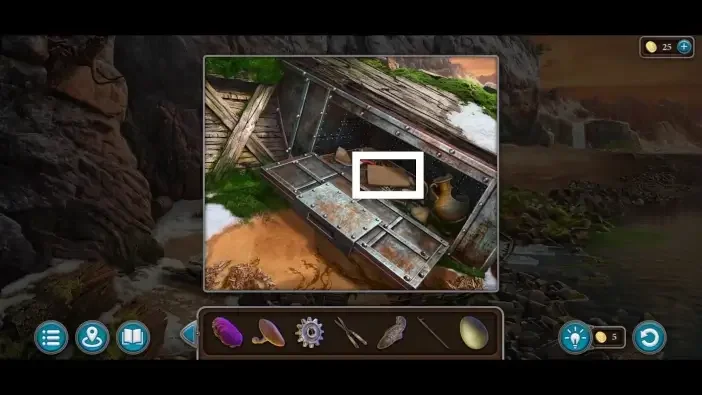 Legendary Tales 5, chapter 1: Manuscript 3 — Beach wreck, Large chest