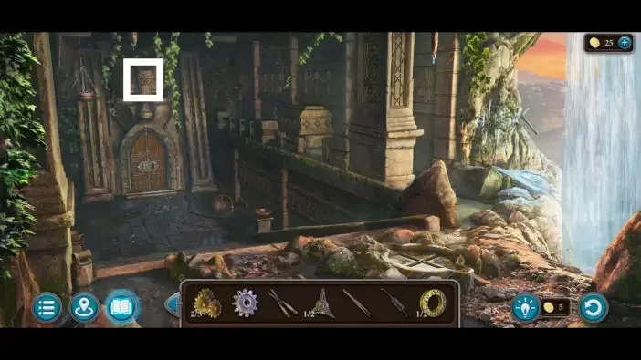 Legendary Tales 5, chapter 1: Morphing Object 10 — Catacombs entrance, Pattern above the doorway