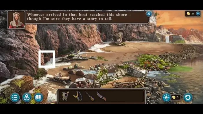 Legendary Tales 5, chapter 1: Morphing Object 4 — Beach, Crate or barrel on the left