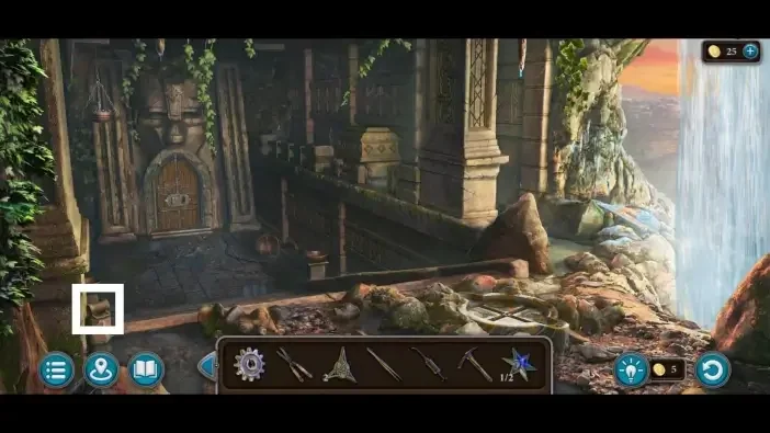 Legendary Tales 5, chapter 1: Mug 4 — Catacombs entrance, Left side