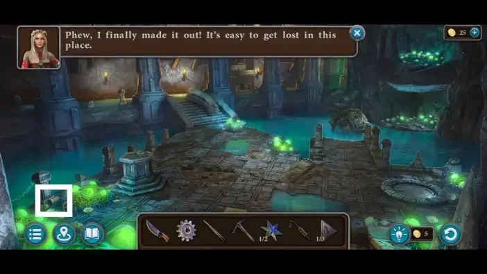 Legendary Tales 5, chapter 1: Mug 6 — Marked scene, Left corner