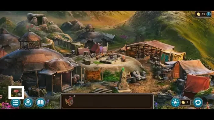 Legendary Tales 5, chapter 1: Mushroom 1 — Camp, Left corner