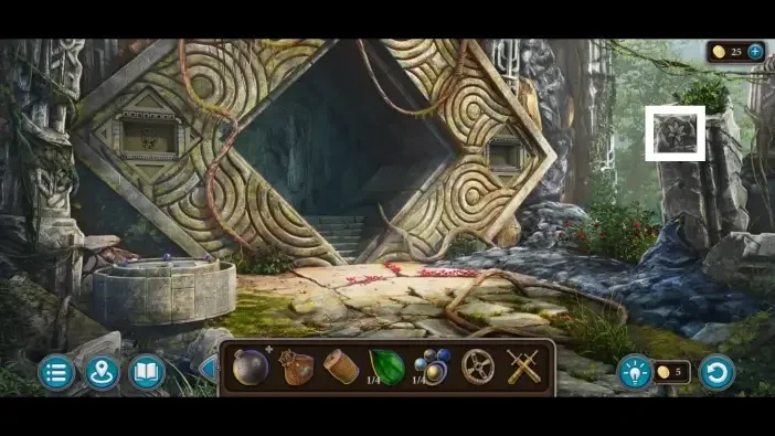 Legendary Tales 5, chapter 2: Lily 3 — City main gate, Stone on the right